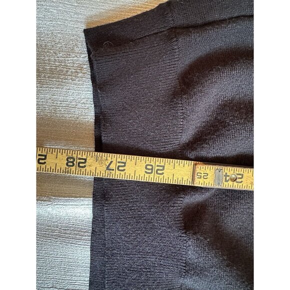 STUNNING Chico's Sweater Black Red Floral Embroidered Christmas Holiday Sz 3 XL‎ - Picture 15 of 16